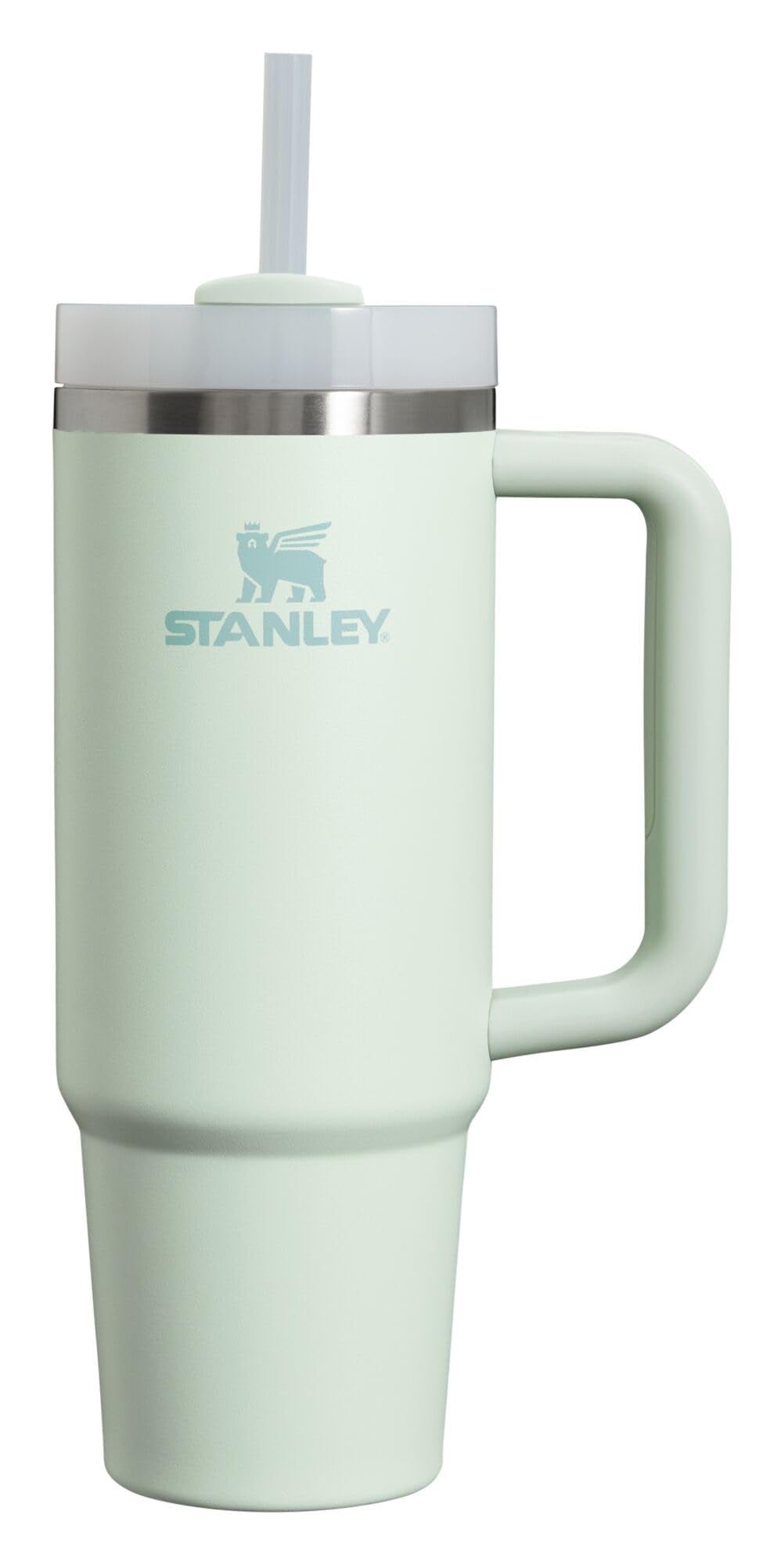 Stanley Quencher H2.0 FlowState Stainless Steel Vacuum Insulated Tumbler with Lid and Straw for Water, Iced Tea or Coffee, Smoothie and More, Rose Quartz 2.0, 30 OZ / 0.89 L