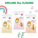 Little Bellies Organic Strawberry Pick-Me Sticks Baby Snack (Pack of 10 x 0.56 oz Individual Packs)
