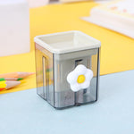 2PCS Pencil Sharpener, 2PCS Pencil Sharpener, Lip Liner Sharpener, sharpened Pencil, Children's Pencil, Office Supplies, School Supplies, School Halloween Gifts, Christmas Gifts (Xiaobai)
