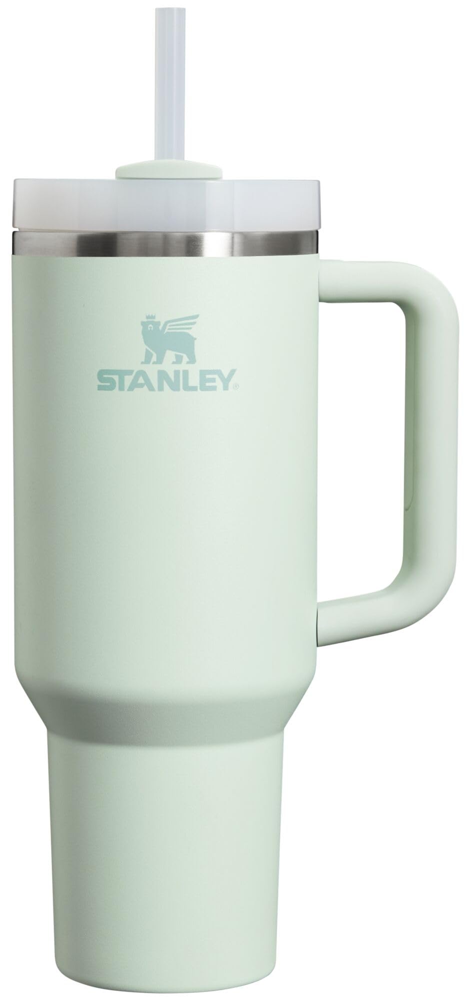 Stanley Quencher H2.0 FlowState Stainless Steel Vacuum Insulated Tumbler with Lid and Straw for Water, Iced Tea or Coffee, Smoothie and More, Rose Quartz 2.0, 30 OZ / 0.89 L