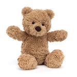 Jellycat Bumbly Bear Stuffed Animal, Small 11 inches | Teddy Bear Plush Toy | Classic Children's Gift
