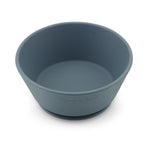 PandaEar 3 Pack Baby Suction Bowls|Silicone Food Bowls First Stage Feeding for Baby Toddler Infant Kids| Food Grade Soft Safe BPA-Free Silicone Toddler Bowls -Blue/Gray