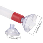 Choking Rsecue Device, Portable Airway Suction Device for Children and Adults, First Aid Kit for Kids and Adults - Travel Kit-D3