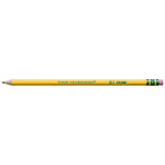 Ticonderoga Wood-Cased Pencils, Pre-Sharpened, 2 HB Soft, Yellow, 12 Count