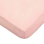 American Baby Company 2 Pack 100% Natural Cotton Fitted Crib Sheets 52" x 28" - Soft, Breathable, Hypoallergenic & Gentle Toddler Bed Sheets, Pink Stars and Blush, Neutral for Boys & Girls