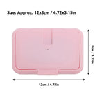 Baby Wet Wipes Warmer, USB Wipes Heater, Constant Temperature Portable Large Capacity Paper Dispenser, Fast and Even Heating for Home and Car (Roseate)