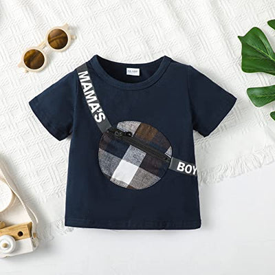 Kucnuzki 2T Boys Clothes - Toddler Boy Summer Outfits (2-3 Yrs) - Shorts Set & Shirt