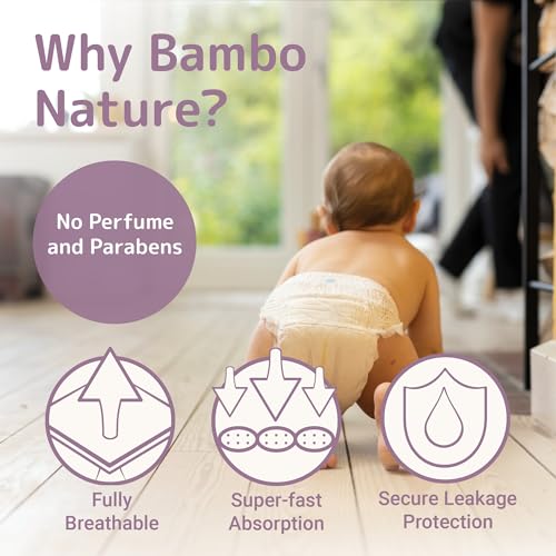 Bambo Nature Hypoallergenic Training Pants, Eco-Labeled Training Pants, Totally Chlorine-Free - Size 6 (19 Count)