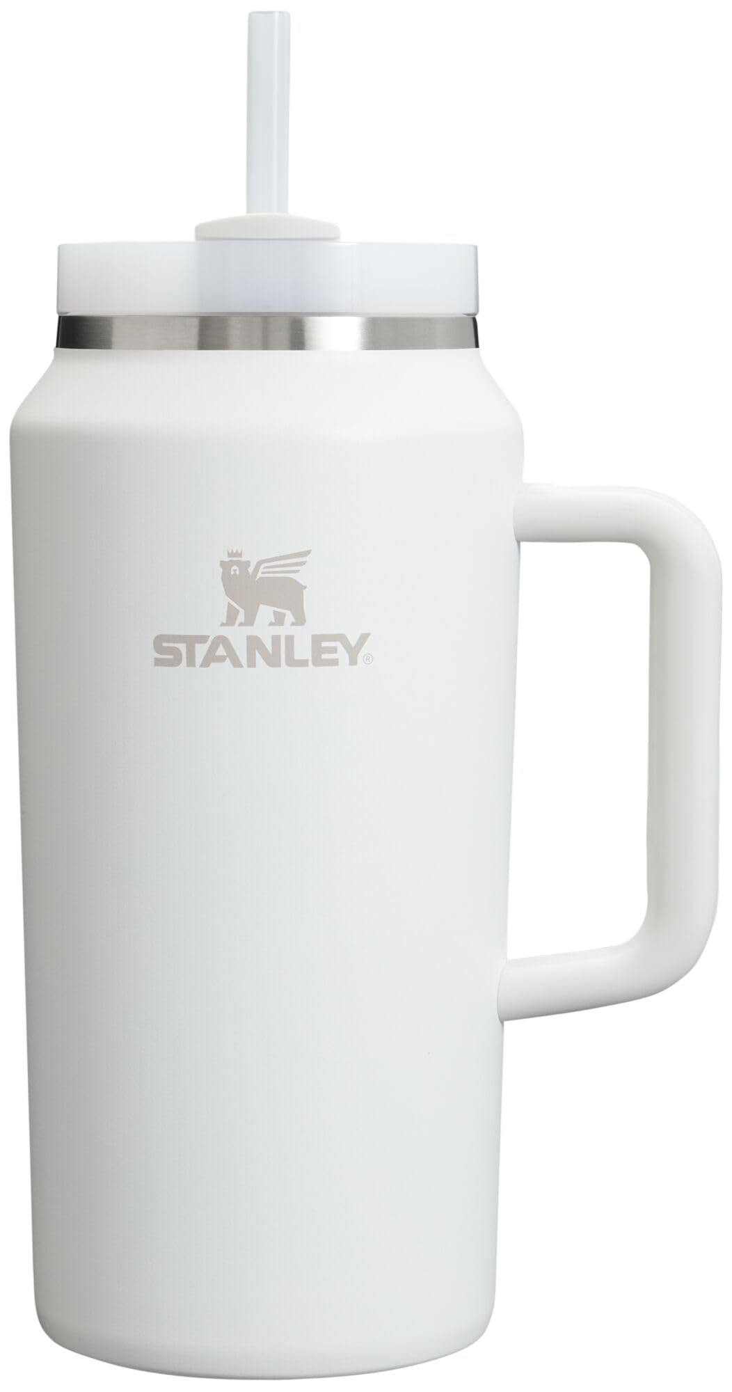 Stanley Quencher H2.0 FlowState Stainless Steel Vacuum Insulated Tumbler with Lid and Straw for Water, Iced Tea or Coffee, Smoothie and More, Rose Quartz 2.0, 30 OZ / 0.89 L