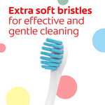 Colgate My First Baby and Toddler Toothbrush, Extra Soft Infant Training Toothbrush, Ages 0-2, 6 Count