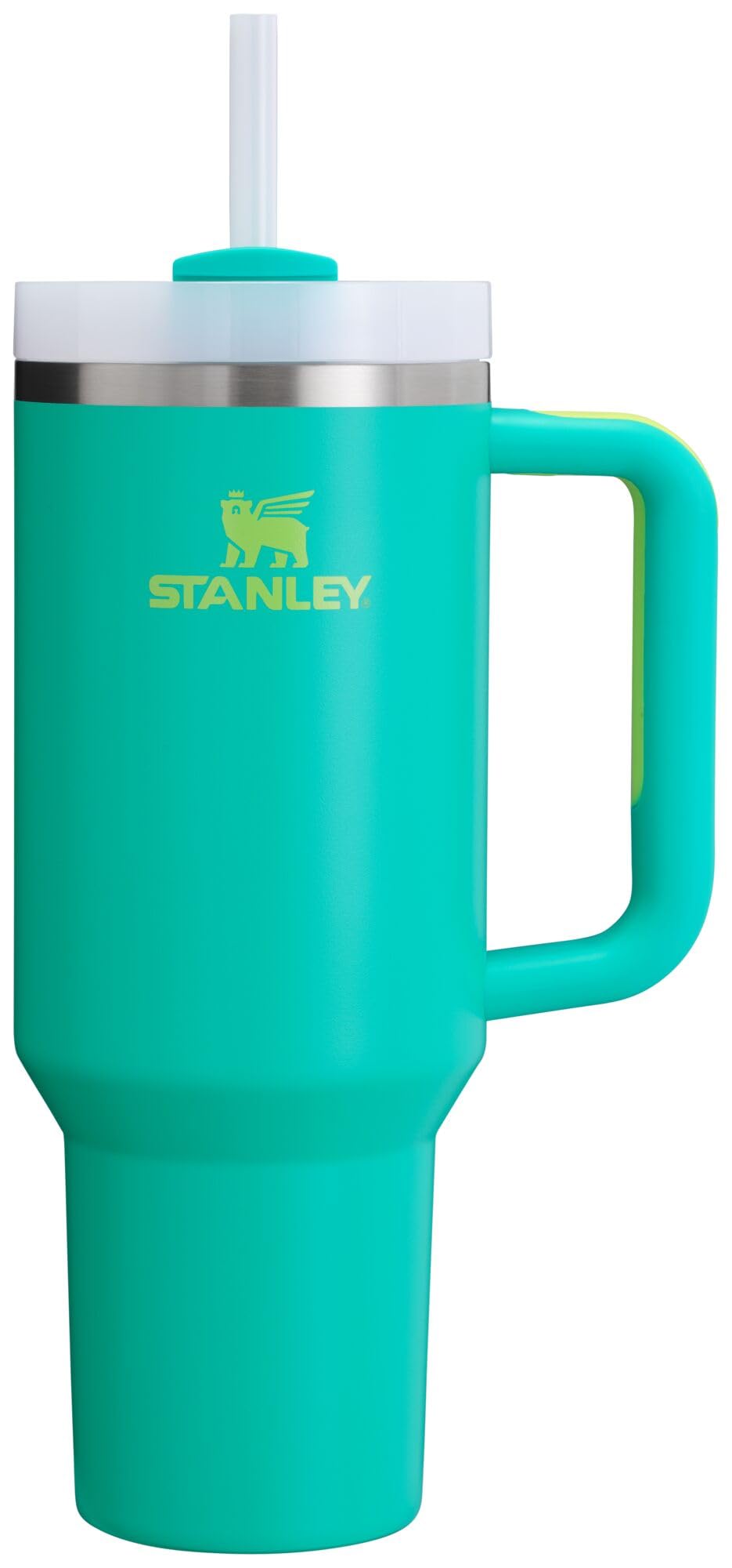 Stanley Quencher H2.0 FlowState Stainless Steel Vacuum Insulated Tumbler with Lid and Straw for Water, Iced Tea or Coffee, Smoothie and More, Rose Quartz 2.0, 30 OZ / 0.89 L