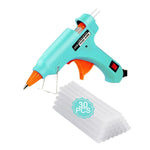 Hot Glue Gun Kit Mini: Mini Hot Glue Guns Kit with 30 Sticks Melt Glue Gun Craft for School DIY Arts Home Quick Repairs Multi-application