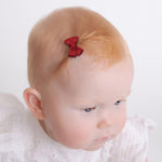 DED Baby Hair Clips 40 Pieces 20 Colors in Pairs Baby Bows Hair Pins Tiny 1.37" Hair Bows Alligator Clips for Girls Infants Toddlers