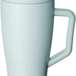 BrüMate Era 40 oz Tumbler with Handle and Straw | 100% Leakproof Insulated Tumbler with Lid and Straw | Made of Stainless Steel | Cup Holder Friendly Base | 40oz (Dune)