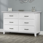 Oxford Baby Willowbrook 6 Drawer Dresser, White