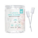 Cubble Baby Tongue Cleaner, 60pcs, Disposable Infant Toothbrush, Hygiene Oral Care Oral Wipes for Baby and Infant