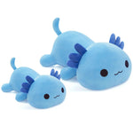 Yeqivo Axolotl Stuffed Animal, Cute Blue Axolotl Plush Pillow Toy Soft Axolotl Stuffed Animal Kawaii Plushie Toy 50CM/19.7Inch