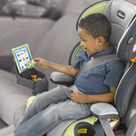 Chicco KidFit Zip Plus 2-in-1 Belt-Positioning Booster Car Seat, Backless and High Back Booster Seat, for Children Aged 4 Years and up and 40-100 lbs., Seascape/Blue