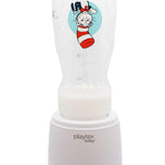 Playtex Baby Vortex Portable Rechargeable Bottle Warmer for Breastmilk or Formula, Warms & Mixes Formula with Spinning Motion, 4 Temperature Settings, Fits Most Baby Bottles, Perfect for Travel