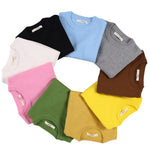 Toddler Baby Boys Knit Sweater Girls Pullover Sweatshirt Little Kids Long Sleeve Crew Neck Solid Casual Tops Winter Clothes Navy