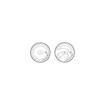 Suavinex Zero.Zero Adaptable Flow Asymmetrical Silicone Nipple, 2 Pack (0m+), Fair