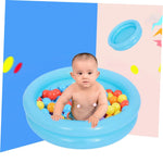 TOYANDONA Inflatable Baby Pool for Boys and Girls Small Round Swimming Pool for Outdoor Fun Easy Setup for Infants and Toddlers
