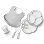 BabyBjörn Dinnerware Set, 8 pcs, Gray