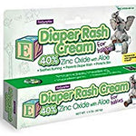 Natureplex Diaper Rash Cream with Zinc Oxide and Aloe, 3-ct