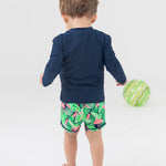 RUGGEDBUTTS Long Sleeve Rash Guard - Navy - 5