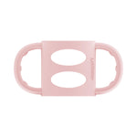 Dr. Brown's Milestones 100% Silicone Baby Bottle Handles, Narrow, Removable Easy-Grip Transitional Sippy Cup Handles, Light Pink, 4m+, 1 Pack