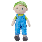 HABA Snug Up Till - 10" Soft Doll, Machine Washable Baby Boy Doll, Perfect Snuggly Toddler Plush Figure for 18 Months and Up