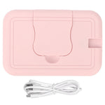 Baby Wipes Warmer Travel Wipes Warmer Portable Thermostat Temperature USB Fast Heating Wipes Warmer for Car Use