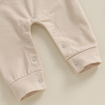 FYBITBO Infant Baby Boy Girl Clothing Santa Long Sleeve Jumpsuit Romper Newborn First Christmas Outfit One Piece Clothes