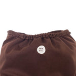 Buttons Cloth Diaper Cover – Snap Super One Size (12-40lbs) (Chocolate)