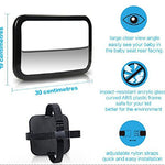 Shynerk Baby Car Mirror, Rear Facing Car Seat Mirror Safety for Infant Newborn, Baby Mirror with Wide Rearview & 360° Rotation, Shatterproof & Easy Assembled Crash Tested