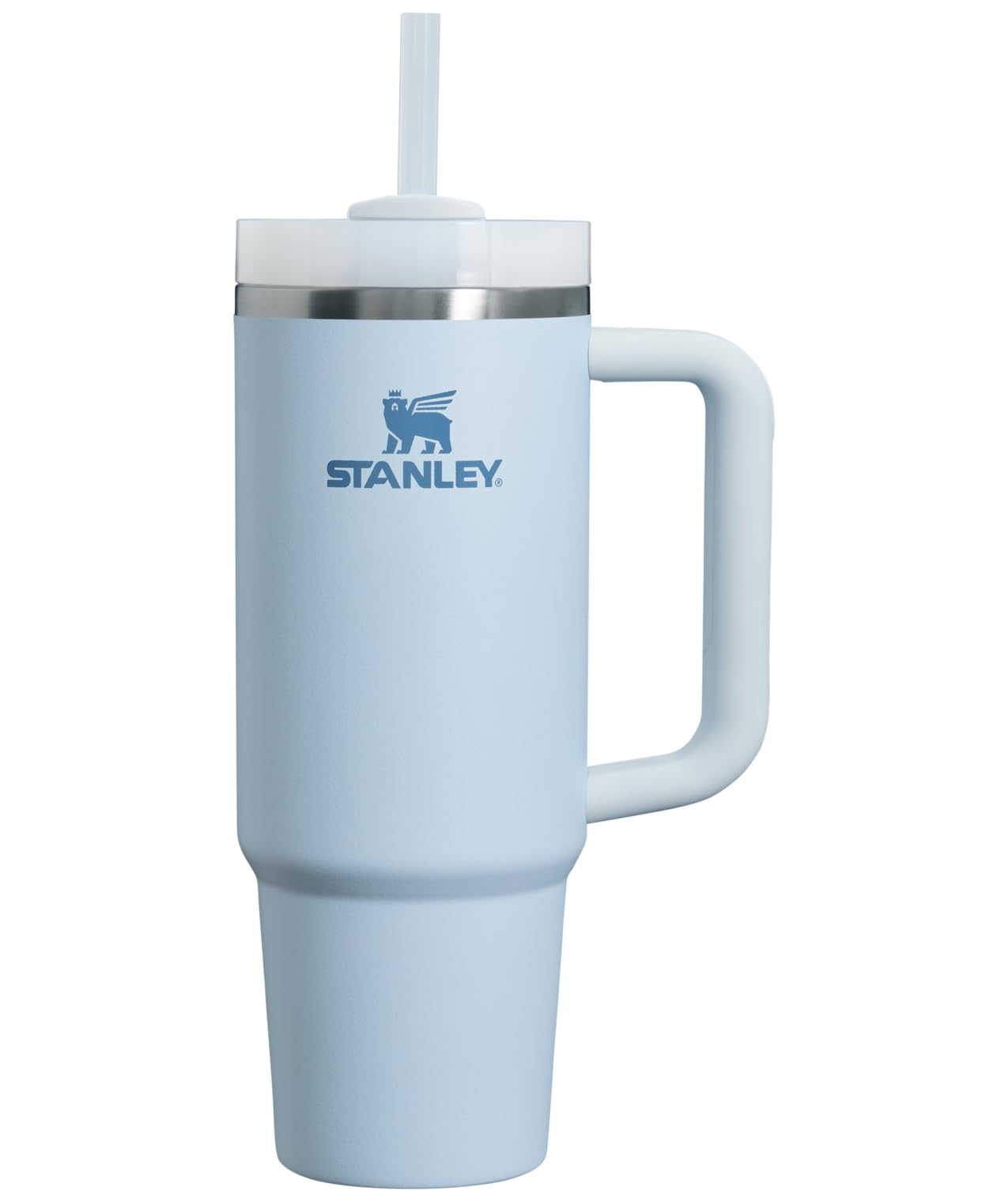 Stanley Quencher H2.0 FlowState Stainless Steel Vacuum Insulated Tumbler with Lid and Straw for Water, Iced Tea or Coffee, Smoothie and More, Rose Quartz 2.0, 30 OZ / 0.89 L