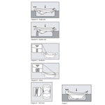 The First Years 4 in 1 Warming Comfort Tub - Convertible Baby Bathtub for Newborns, Infants, and Toddlers - Baby Bath Essentials - Ages 0 Months and Up