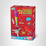 Wow in The World Ultimate HIGH-Flying AIR Rocket Launch Up to 100ft, Fun Sound Effects, Kids Outdoor Toy, Companion Audio Content, Bonus Reusable Science Tool, STEM Toy Kids 4