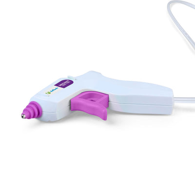 AdTech Cool Tool Kit with Low-Temp Glue Gun, White - Kid-Friendly, Safe for Crafting & Projects, Lightweight & Portable for Group Events