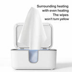 Wet Wipes Heater, Baby Wipe Warmer and Baby Wet Wipes Dispenser with Night Light for Infants Adults Large Capacity Surround Heating Super Silent Diaper Wipe Warmer