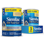 Similac 360 Total Care infant formula packaging on a white background