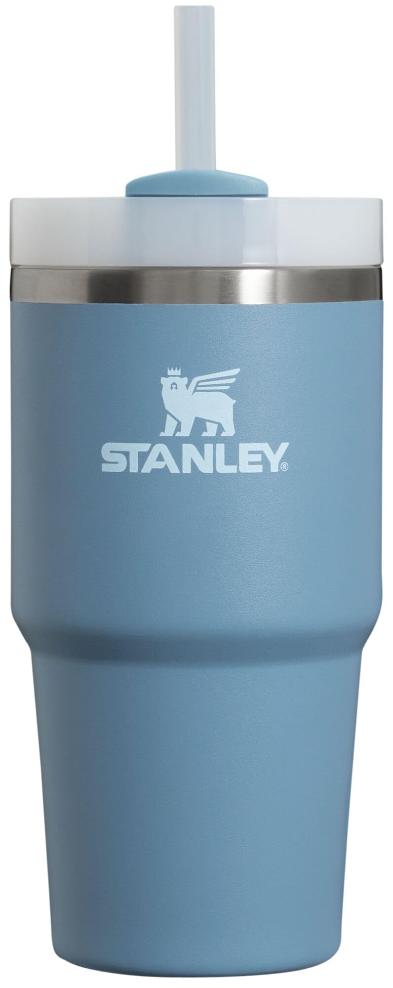 Stanley Quencher H2.0 FlowState Stainless Steel Vacuum Insulated Tumbler with Lid and Straw for Water, Iced Tea or Coffee, Smoothie and More, Rose Quartz 2.0, 30 OZ / 0.89 L