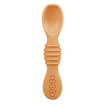 PandaEar 6 Pack Silicone Baby Spoons - Self Feeding Utensils 6-12 Months - Infant Spoons First Stage - Baby Feeding Essentials
