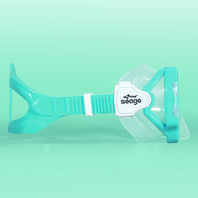Seago Kids Swim Goggles Swimming Goggles for Kids Boys Girls Toddlers Youth 5-15 Anti-Fog 180° Clear Goggles No Leak Kids Pool Underwater Open Water Swim Goggles with Nose Cover Swimming Equipment