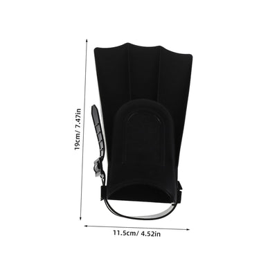 GALPADA 1 Pair Kids Swim Flippers: Adjustable Fins for Children Comfortable for Swimming Training and Diving Size 25-30 Floating Fins