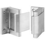 Home Security Door Lock,2 Pack Child Proof Door Reinforcement Lock with Upgraded Stainless Steel Screws for Inward Swinging Door,Privacy Door Latch Defend Home and Hotels