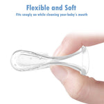 Jochebed Baby Finger Toothbrush for Training Teething - Infant & Toddles & Lids Teeth Brush Soft Babies Toothbrushes Oral Cleaning Massager to Train Your Child Healthy Oral Habits -3 PCS
