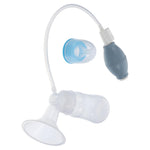 Medical device with a flexible hose on a white background