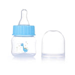 Baby Bottle Portable Baby Nursing Bottle 1.7oz Wide Neck Natural Flowing Easy to Milk Bottle for Infant Pet Dog
