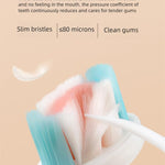 SHEWOQISU 3-Pack Children's Dinosaur Toothbrush for 0-6 Years, Ultra-Soft Bristles